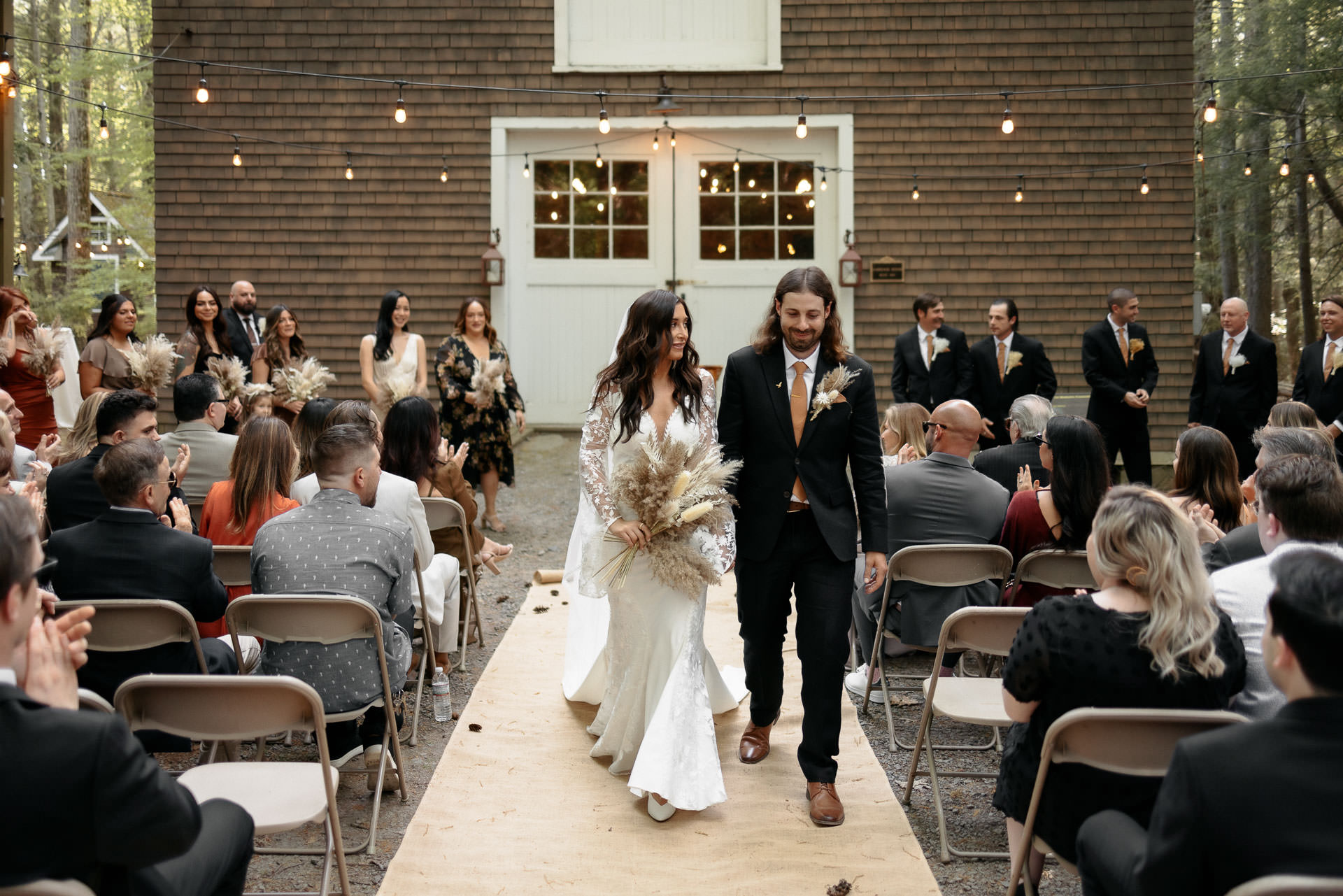 Nicole & Matt Boho Lake Ariel wedding by Jean-Laurent Gaudy