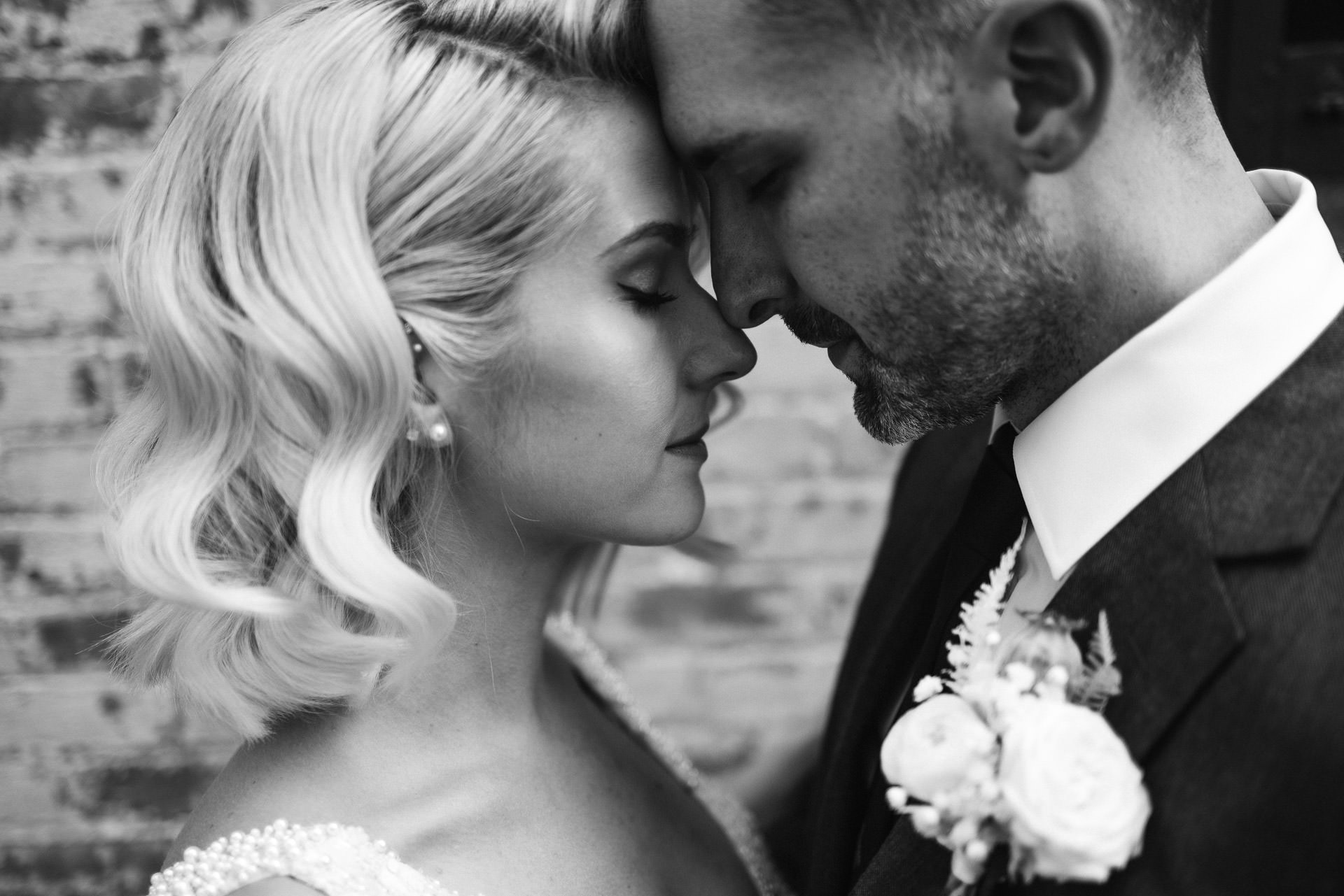 Chelsea & Sean Industrial wedding upstate at Hutton Brickyards wedding by Jean-Laurent Gaudy