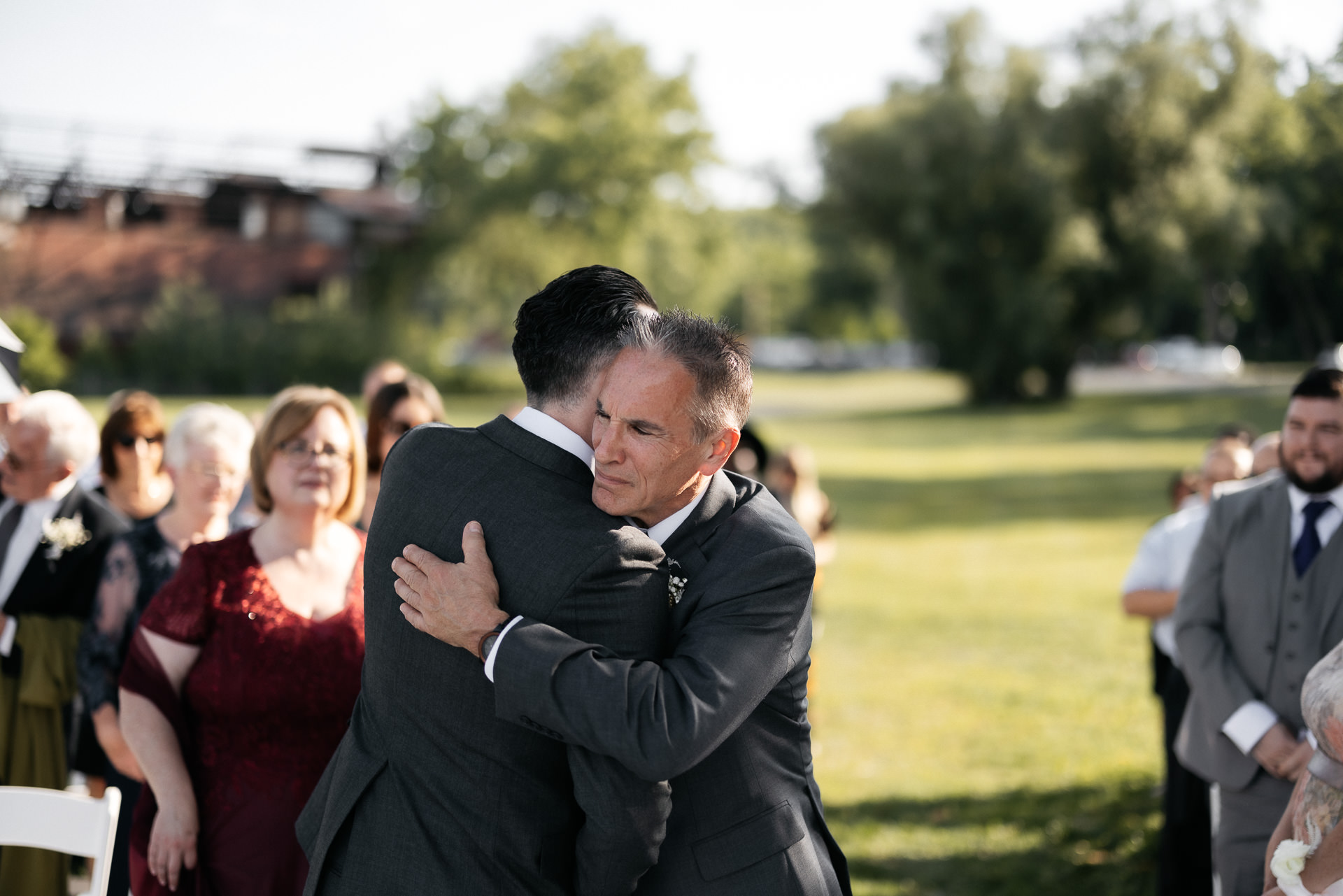 Chelsea & Sean Industrial wedding upstate at Hutton Brickyards wedding by Jean-Laurent Gaudy