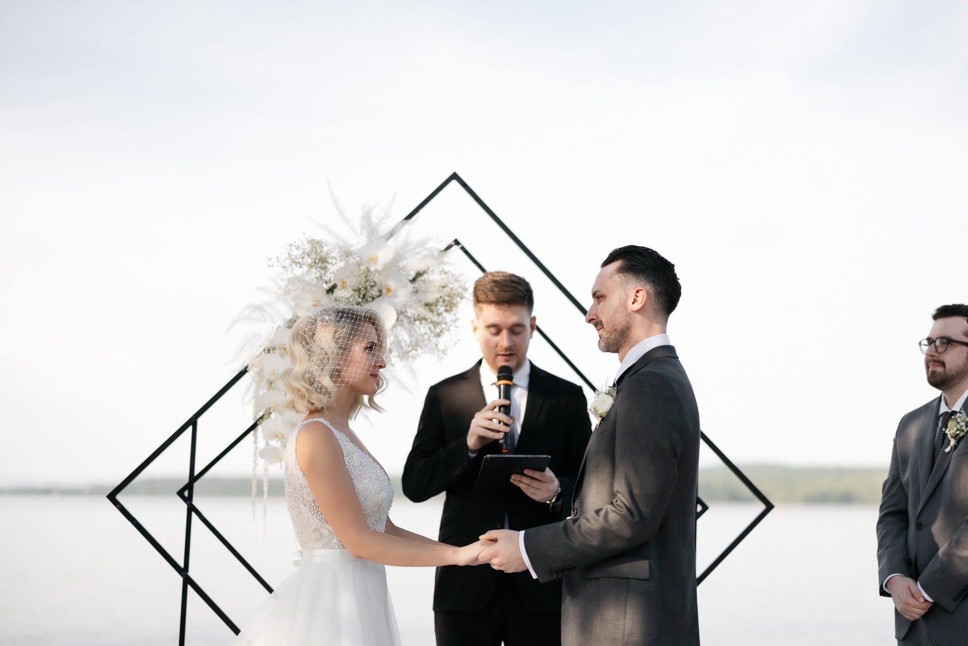 Chelsea & Sean Industrial wedding upstate at Hutton Brickyards wedding by Jean-Laurent Gaudy