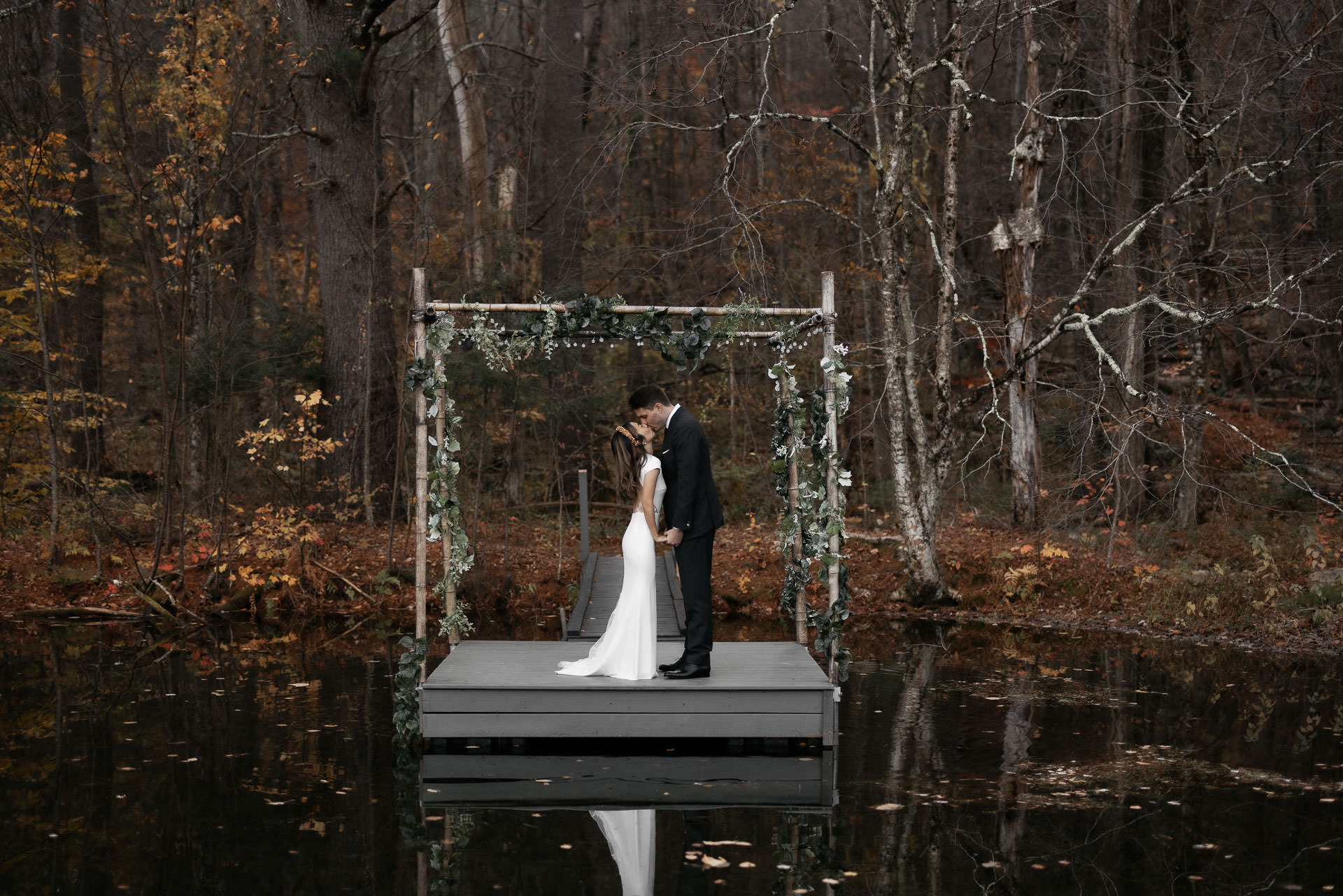 Fall Catskills Elopement Foxfire Mountain House by Jean-Laurent Gaudy