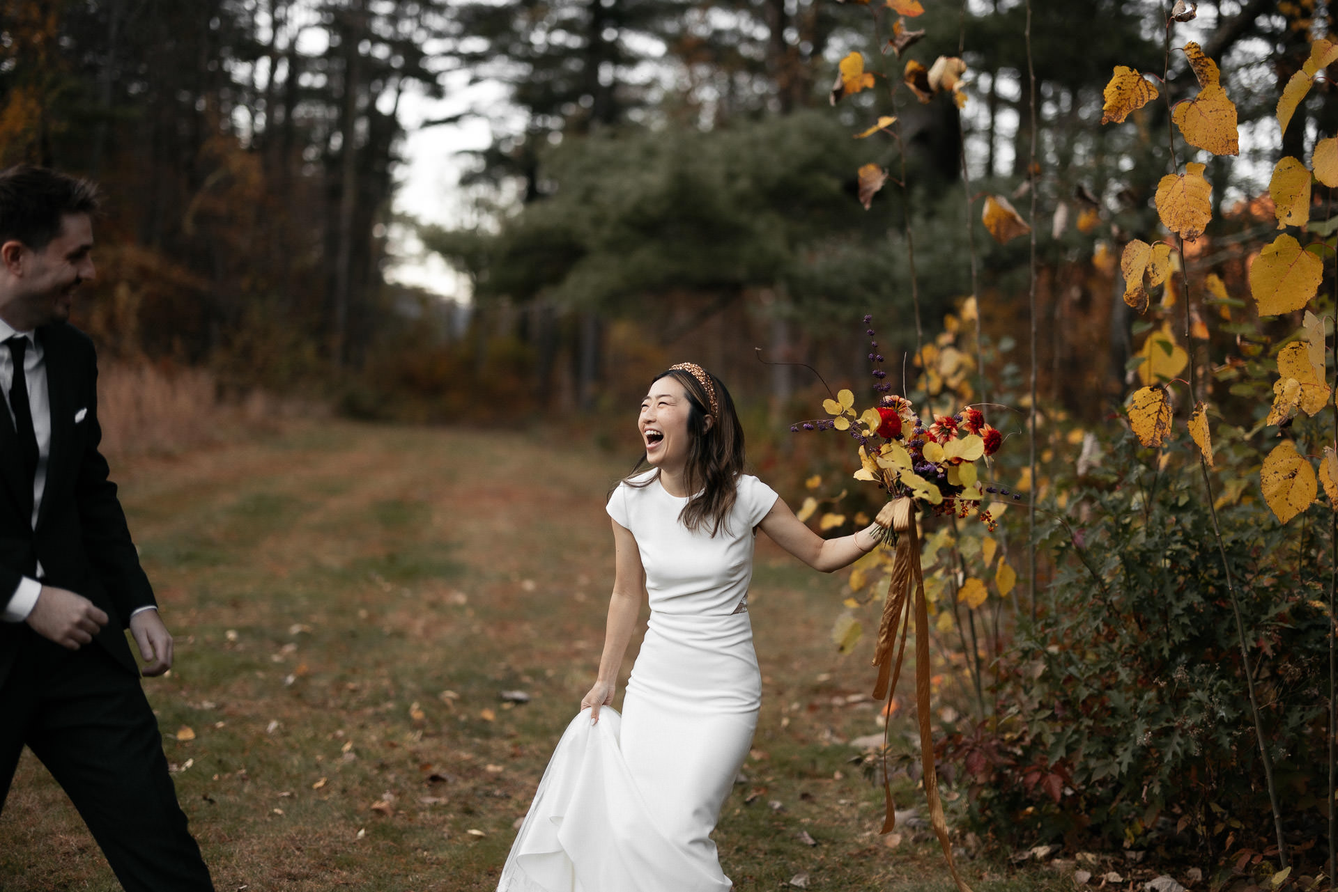 Fall Catskills Elopement Foxfire Mountain House by Jean-Laurent Gaudy