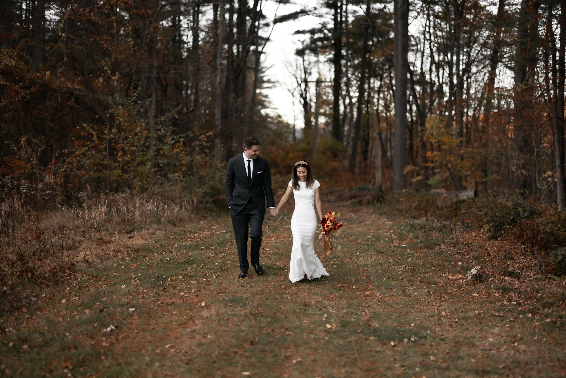 Fall Catskills Elopement Foxfire Mountain House by Jean-Laurent Gaudy
