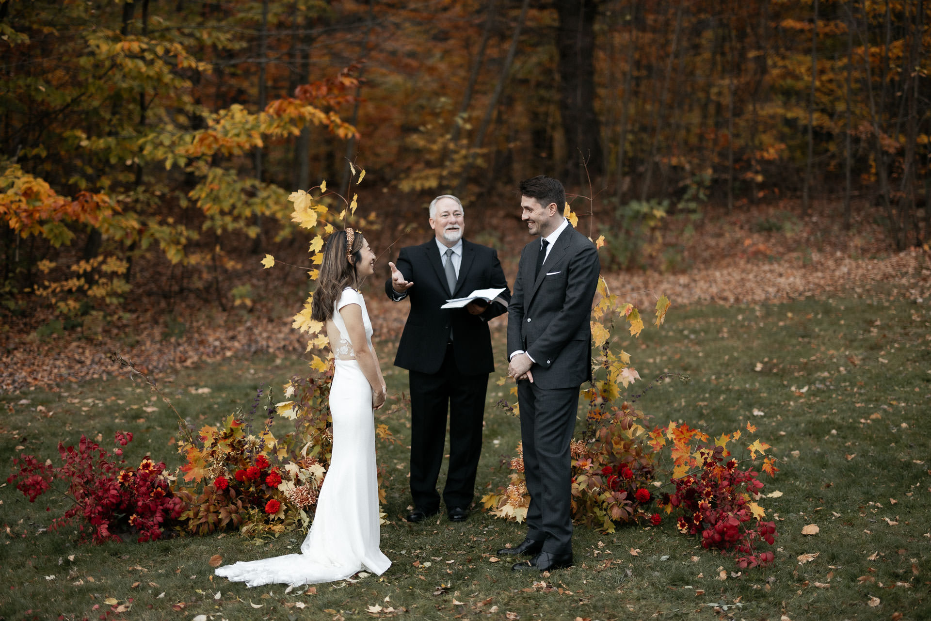 Fall Catskills Elopement Foxfire Mountain House by Jean-Laurent Gaudy