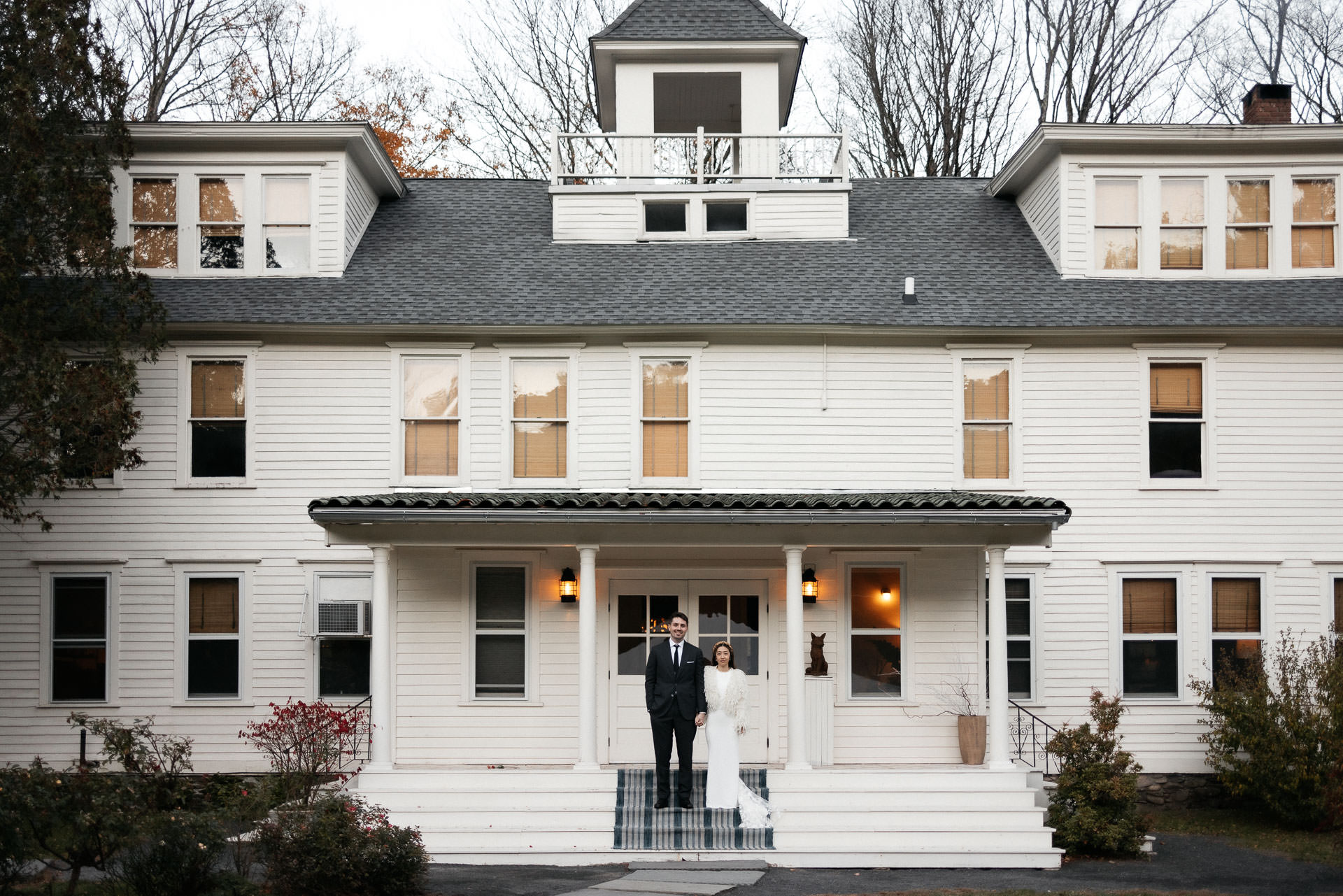 Fall Catskills Elopement Foxfire Mountain House by Jean-Laurent Gaudy