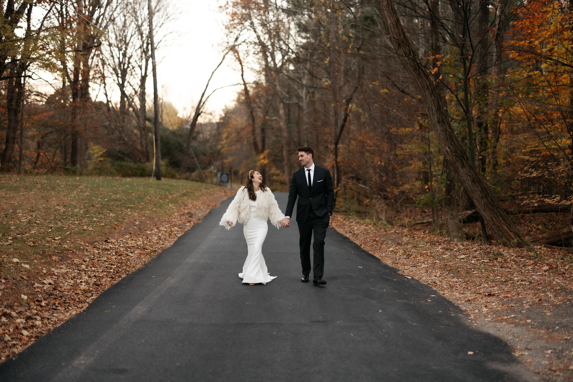 Fall Catskills Elopement Foxfire Mountain House by Jean-Laurent Gaudy